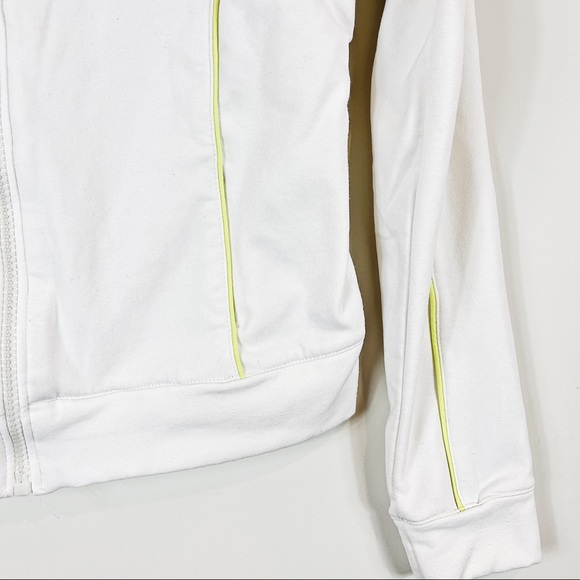 UB Jean White Front Zipper Pocket Small Jacket - Picture 7 of 16